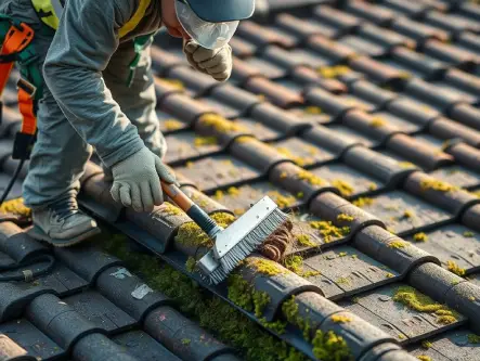 Professionnel du démoussage toiture Mérignac
